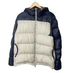モンクレール MONCLER 19年 LATOUR ダウンジャケット ロゴ E20914134485 3  ベージュ ブラック ☆AA★