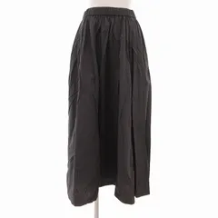 アーバンリサーチ ドアーズ URBAN RESEARCH DOORS 22SS コットンギャザーボリュームスカート ロング F グレー /UO