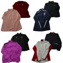 古着卸 まとめ売り ブランドMIX ジャージMIX 8枚セット (レディース M /L ) アディダス ニューバランス ナイキ ノースフェイス 中古 ND7132