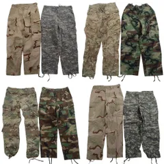 古着卸 まとめ売り 米軍実物 フィールドパンツ ミリタリー 8枚セット (メンズ M ) デジカモ デザートカモ 中古 古着 ND7368