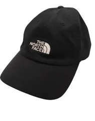 【THE NORTH FACE】ノースフェイス キャップ ブラック 刺繍ロゴ 黒 ユニセックス