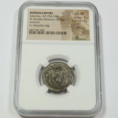 中国古銭 銀貨 福建銀幣廠造 中華癸亥 庫平一錢四分四釐 銀貨 NGC XF45