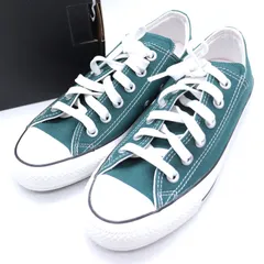 コンバース スニーカー ローカット オールスター チャックテイラー シューズ 靴 レディース 24サイズ グリーン CONVERSE 【中古】