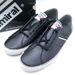 アドミラル レザースニーカー ローカット シューズ ブランド 靴 黒 メンズ 27サイズ ブラック Admiral 【中古】のサムネイル