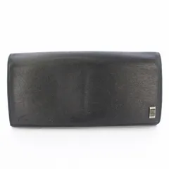 ダンヒル dunhill 長財布 二つ折り財布 レザー 黒 /TK