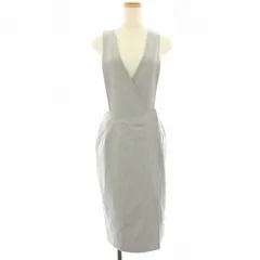 ダイアグラム グレースコンチネンタル Diagram GRACE CONTINENTAL ジャンパースカート ワンピース ひざ丈 36 グレー 36121196 /HN