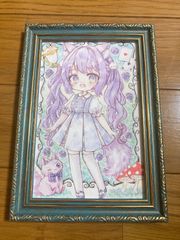 手描きイラスト イラスト 創作イラスト オリジナルイラスト - メルカリ