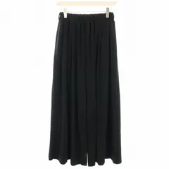 B&Y ユナイテッドアローズ BEAUTY&YOUTH ビューティー&ユース ワイドパンツ イージー タック 黒 ブラック 16146995300 /HN ■GY14