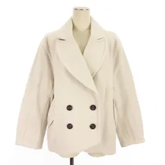 リランドチュール Rirandture 22AW コクーンジャコット ショート コート ジャケット ダブル 1 グレージュ /DF ■OS ■SH