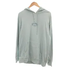 ビラボン BILLABONG プルオーバーパーカー スウェット フーディー プリント L ライトブルー /JS