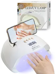 ネイルレシピ付き フットネイル対応 全ジェル対応 硬化ライト 自動感知センサー 低ヒートモード ネイルドライヤー ネイリストYouTuber監修 (ネイルライト（単品）) 36ホワイトLED ライト ジェルネイル ジェルネイル LEDライト RENAGE レジのサムネイル