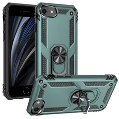 iPhone se 第2世代 iPhone7 iPhone iPhone8 対応 米軍MIL規格取得 第3世代 耐衝撃 薄型 SE 軽量 アイフォン se リングケース 第3世代 対応 リング付き DINGXIN 360度回転 スタンド機能