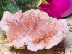 【高品質】　♡ピンクアメジスト アゲート　月♡　ジオード　虹　花 高品質】 ♡ピンクアメジスト アゲート 月♡ ジオード 虹 花 - メルカリ