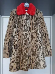 ディハート イタリア産 フェイクファー ジャケット de'hart