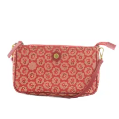キャスキッドソン Cath Kidston ショルダーバッグ 花柄 赤 レッド /AN93