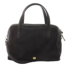 Waterlily ウォーターリリー ショルダーバッグ 2WAY ハラコ ハンドバッグ 黒