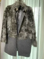 イタリア製生地使用 CC collect ウール混ブレンドコート