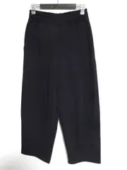 MB021:UNIQLO:C（ユニクロ シー）2025年 スウェットワイドパンツ/341-479854/黒/XS