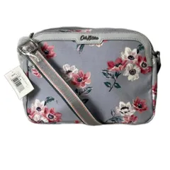 キャスキッドソン Cath Kidston 花柄 ショルダーバッグ  バッグ グレー ピンク