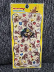 おさるのジョージ プチドロップステッカー 正規品 新品　プチドロ