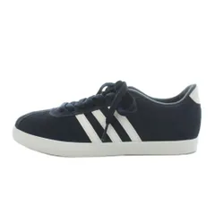 アディダス adidas COURTSET スニーカー シューズ 24.0cm 紺 ネイビー /AN79 ■MA