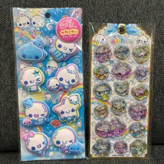 あわわちゃん ぷくぷくあわわちゃん もーっともっちりシール ＆ ウォーターシール セット 正規品 新品　もちもち　ウォーターインシール