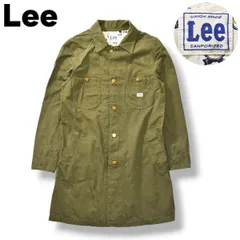 リー Lee ショップコート SHOP COAT ハーフコート M カーキ ♪
