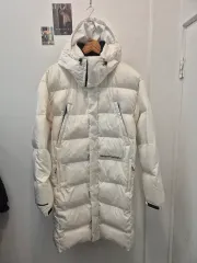 Thisisneverthat 白 ダウンジャケット ロング丈 L