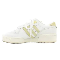 アディダスオリジナルス adidas originals ローカットスニーカー シューズ 28I001 23cm 白 ホワイト 黄 イエロー /GV