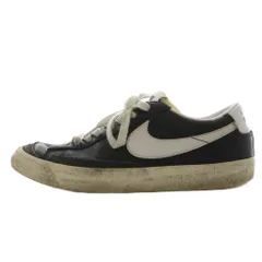 ナイキ NIKE ブレザー ロー ヴィンテージ BLAZER LOW '77 VNTG スニーカー シューズ US9 27.0cm 黒 ブラック 白 ホワイト DA6364-001 /AN18