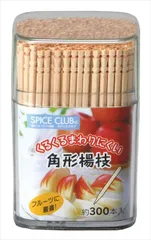 【まとめ買い-200点セット】ＳＣ角形楊枝　約３００本 【 大和物産 】 【 割箸・楊枝・竹串 】