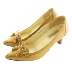 ヒミコ 卑弥呼 パンプス ハイヒール レザー 25cm ベージュ /SS ■OS