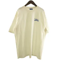 ラファイエット LFYT PIGMENT DYED INFAMOUS LOGO TEE Tシャツ 半袖 丸首 コットン LS240111 白 ホワイト XXL 大きいサイズ