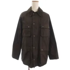 ポロ ラルフローレン POLO RALPH LAUREN オイルド ジャケット ブルゾン ジップアップ 茶 ブラウン 9 M位