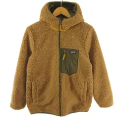 パタゴニア Patagonia リバーシブルボアジャケット レディフレディフーディ 68095FA21 ベージュ オリーブ