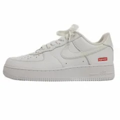 ナイキ NIKE シュプリーム Supreme エアフォース1 ロー スニーカー CU9225-100 白 ホワイト 26cm ☆AA★