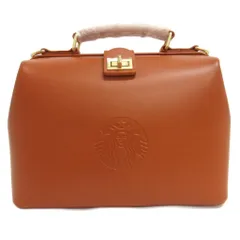 スターバックス マイカスタマイズジャーニー 2024 2WAY レザー カフェバッグ キャメル系 ■ECT