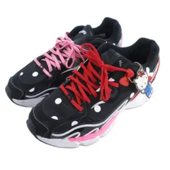 アディダスオリジナルス adidas originals GW7166 ハローキティコラボ アスター W lqd64 コアブラック ドット チャーム 黒 ブラック 25.5cm