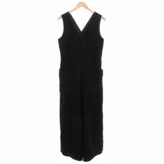 アストラット ASTRAET コーデュロイオールインワン オーバーオール ワイド 黒 ブラック /GV ■GY03