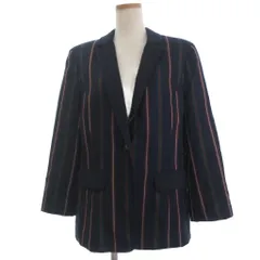 ブルックスブラザーズ BROOKS BROTHERS レッドフリース red fleece テーラードジャケット ブレザー ストライプ 1B 長袖 12 紺 ネイビー