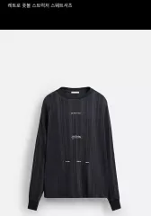 <未使用新品> ZARA ザラ レトロ スウェットシャツ L-XL