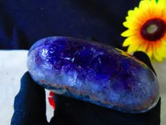 絶品超濃い濃い超美しい★超迫力★★ウルグアイ産★ 天然水晶★アメジストクラスター 超巨大★台付き631g★ta〇165