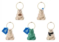 polar bear bank（ポーラーベアバンク） ミニチュアチャーム2 全5種セット BANDAI コンプリート