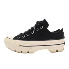 コンバース CONVERSE ALL STAR 100 CHUNK OX オールスター100チャンクOX スニーカー ローカット シューズ US4.5 黒 1SC726 /YM