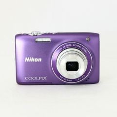 Nikon Coolpix S3300 パープル デジカメ#2538 - メルカリ