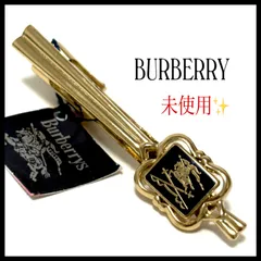 バーバリー  ブランド  ネクタイピン  ゴールド×ネイビー  金 紺  ホースロゴ  ビジネス  未使用 タグ付き  BURBERRY