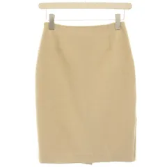 エポカ EPOCA タイトスカート ひざ丈 バックスリット 40 ベージュ /HN
