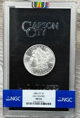 1884-CC モルガンダラー CAC MS64 GSA Treasure - メルカリ