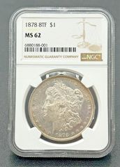 1878年モルガンダラー銀貨 7TF Rev79 MS63 アンティークコイン - メルカリ