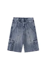 SUPPLIER｜SWITCHING PIERCED BAGGY DENIM SHORTSのサムネイル